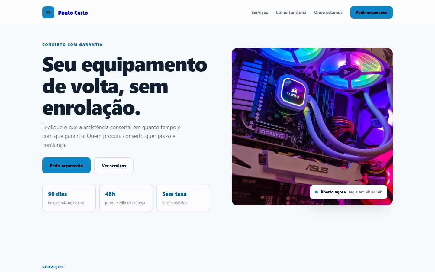 Tema Ponto Certo